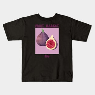 Fruit market fig Kids T-Shirt